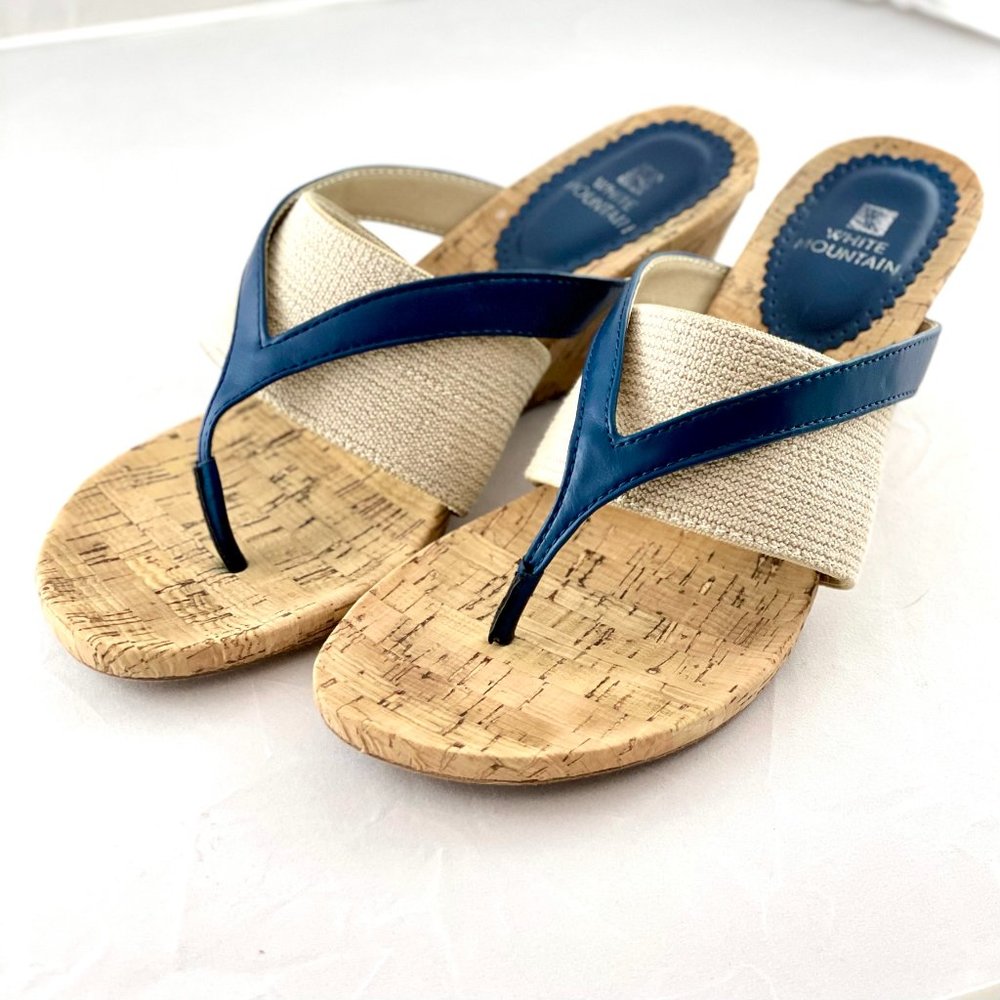 White Mountain Alanna Wedge Sandal